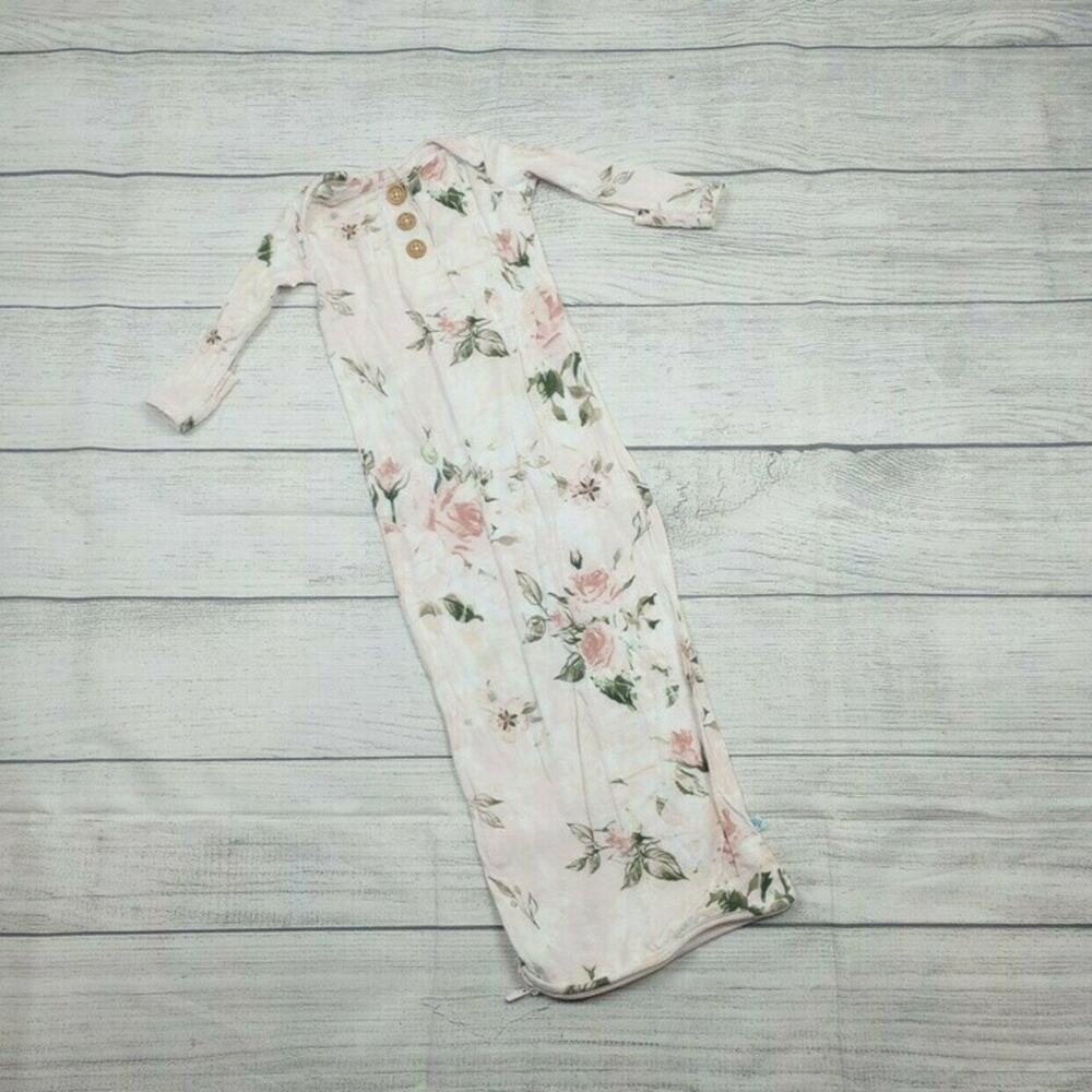 0/3m Posh Peanut Rose Zipper Sleepsack